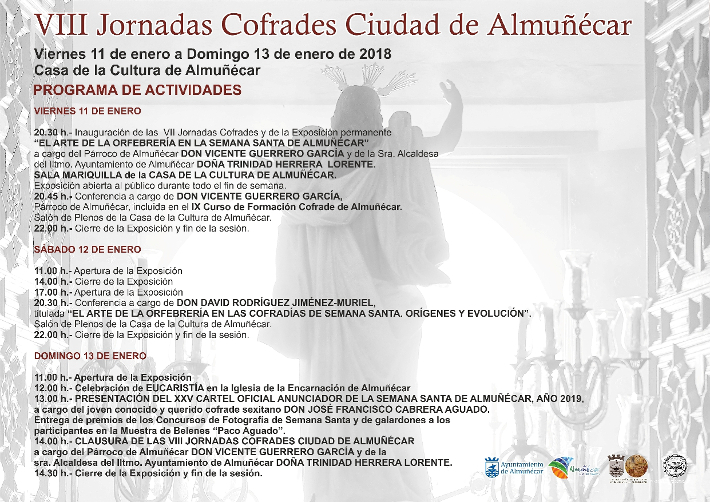 Una exposición sobre la orfebrería de la Semana Santa sexitana abre este viernes las VIII Jornadas Cofrades “Ciudad de Almuñécar”